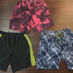 Lululemon Shorts Lot (3)